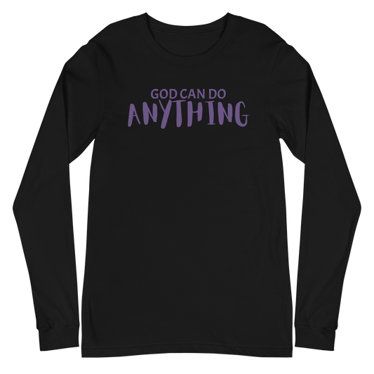 God Can Do Anything LS Tee
