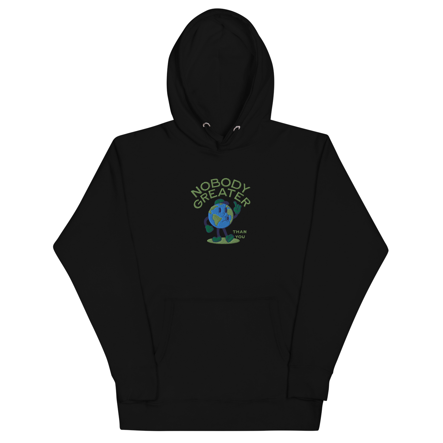 Nobody Greater Embroidered Hoodie